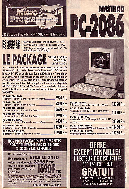 Amstrad PC-2086